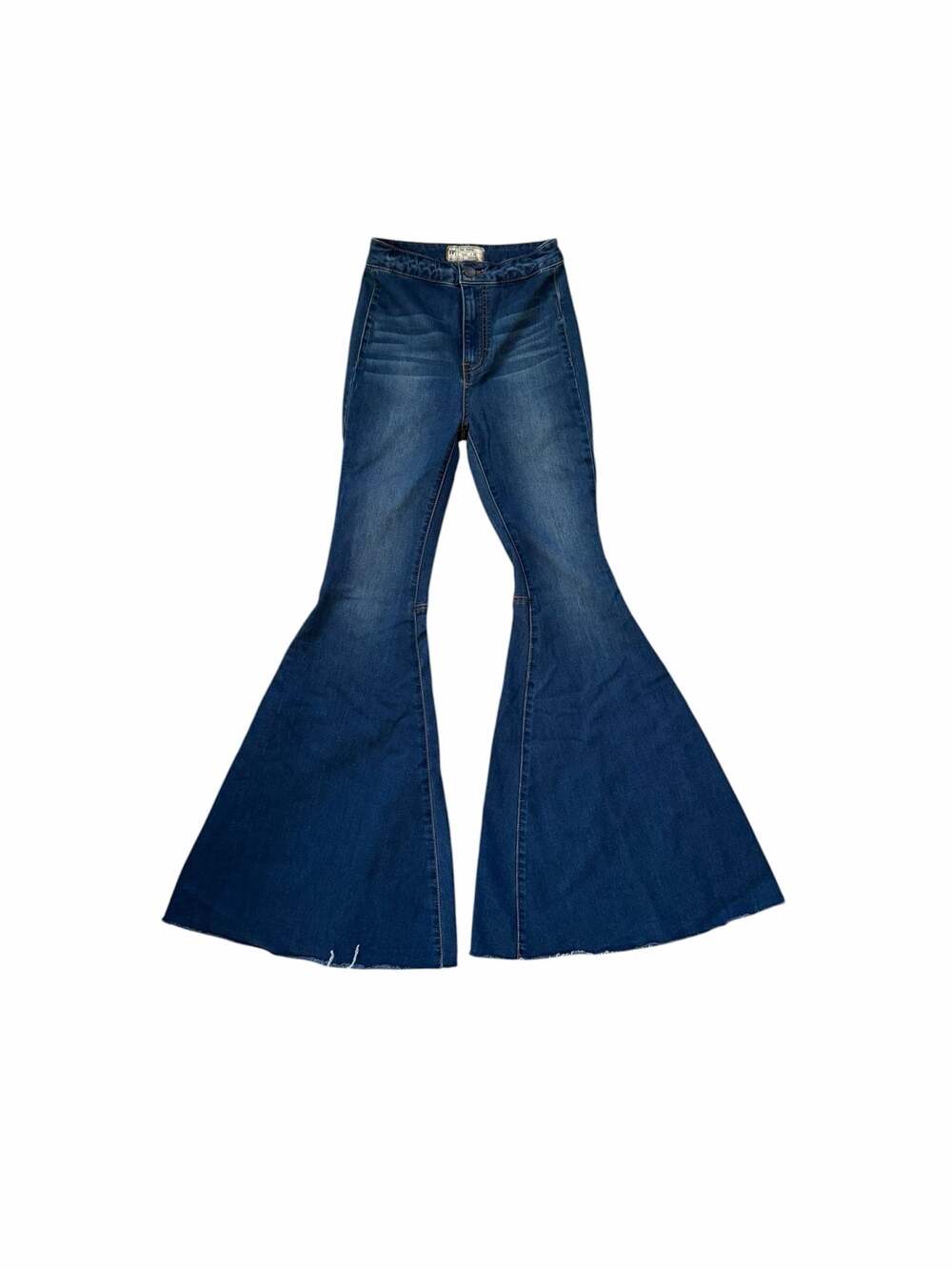 Free People Just Float On High Rise Flare Bell Bottom Jeans